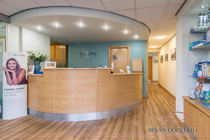 Reception at King Lane Dental Practice