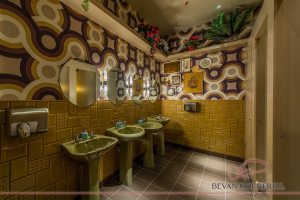 Bathroom at Reds True Barbecue