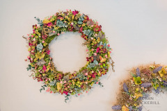 Dry Flower Wreath at Full Circle Funerals