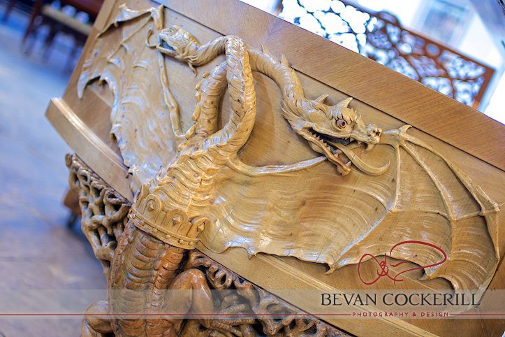Besbrode Pianos, Pianos, Leeds, Holbeck, Photography, Bevan Cockerill, Virtual Tour, Commercial Photography, dragon, carving