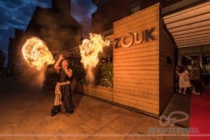 Zouk, Fire, Fire Breather, Seventh Birthday Party, Zoukis7, Bevan COckerill, Photography, event, commercial photography