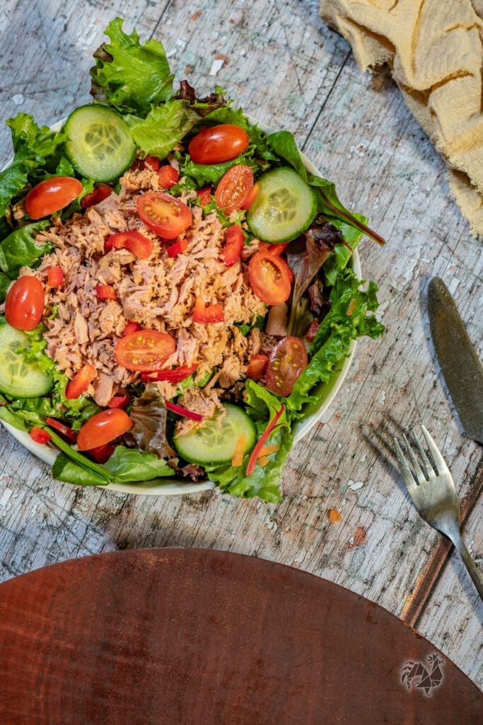 el Bareto Tuna Salad Photography by Bevan Cockerill