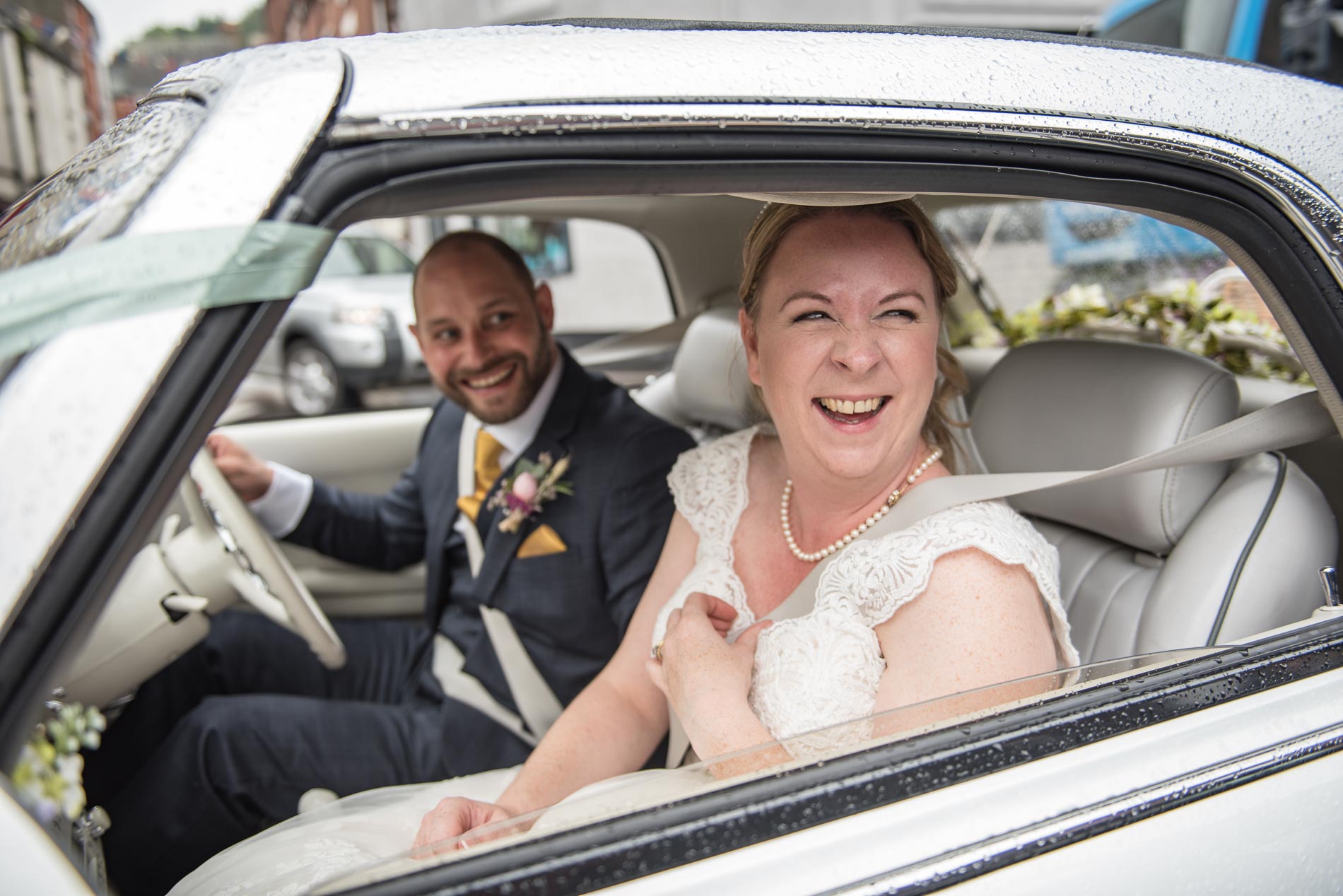 Wedding Car Photography by Bevan Cockerill