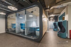 Leeds Conservatoire Photography by Bevan Cockerill- Study Booth - pod