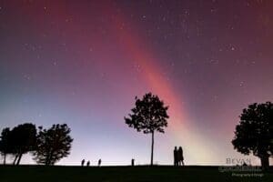 Northern Lights in Leeds by Bevan Cockerill Roundhay Park
