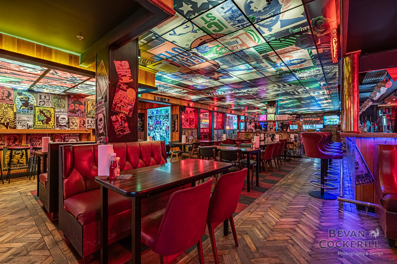 MEATliquor Interior Photography | Leeds Bar & Diner in Trinity