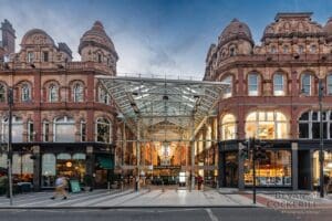 Victoria Quarter Leeds Dusk Photography by Bevan Cockerill